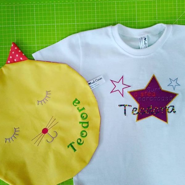 Tricou si perna personalizata 3