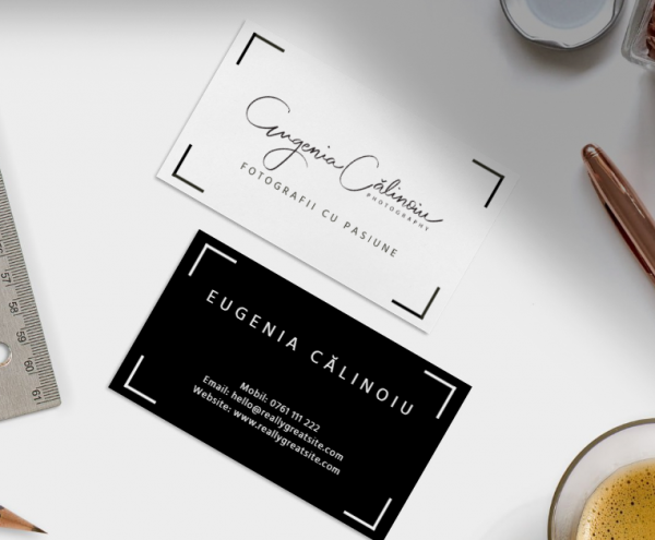 Mokup carti vizita Geta