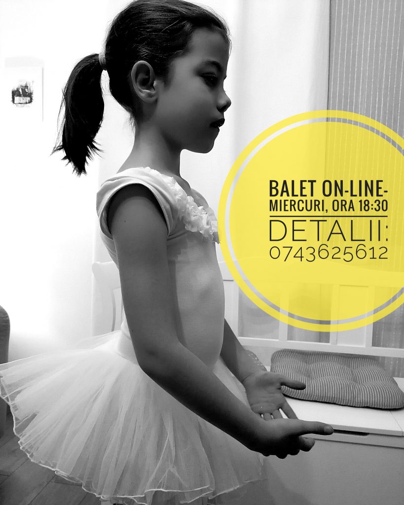 Ore de balet online - Minute de Mișcare 1 balet online minute de miscare