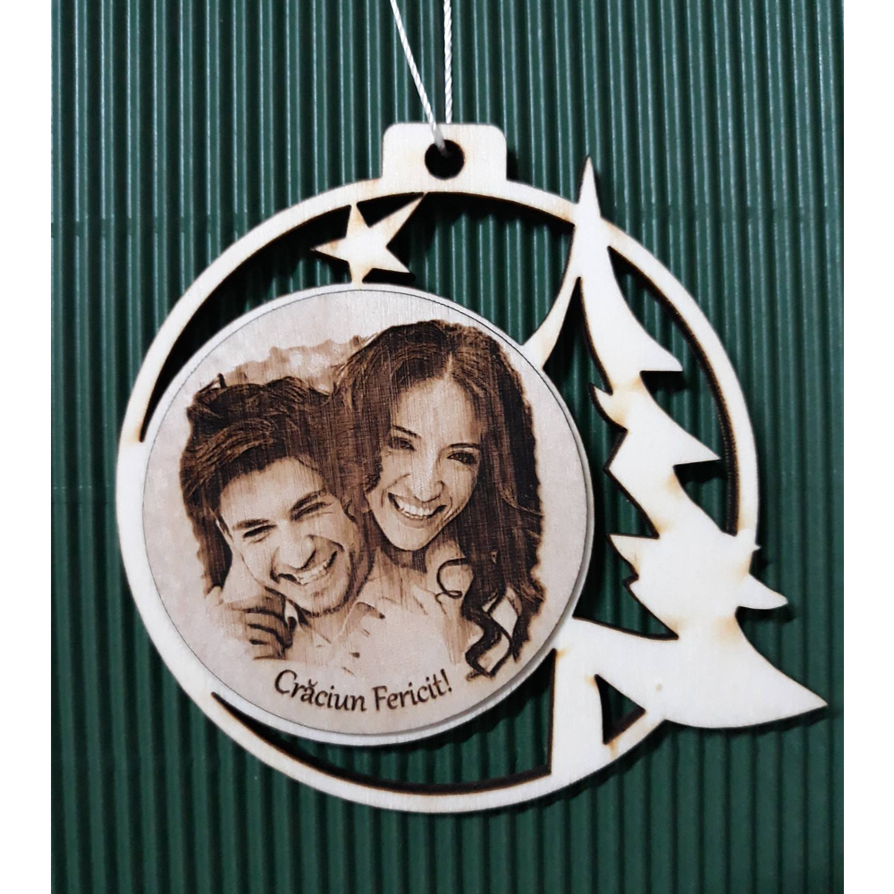 15. Glob personalizat cu poza Craciun-aad92cb3