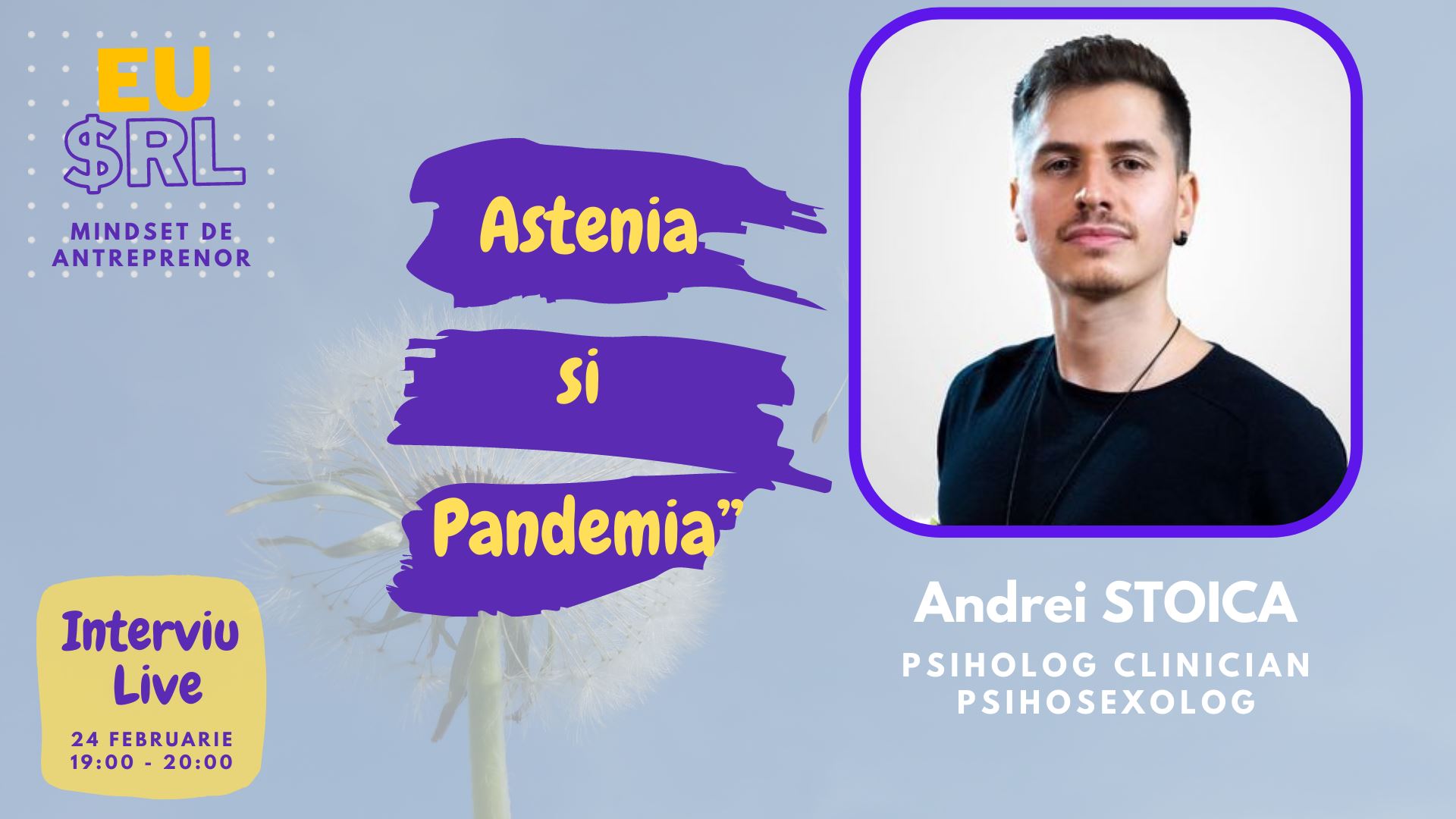 astenia si pandemia Andrei Stoica