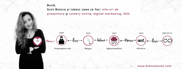 Bianca Ionel the digital fairy site prezentare comert online seo digital marketing 111edea4