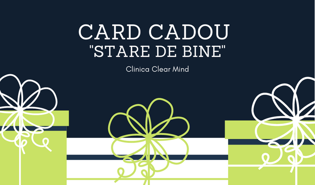 Card Cadou Stare de Bine - Clinica Clear Mind