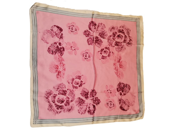 esarfa tip batic cu imprimeu floral roz 2520 3 f4c7e53e