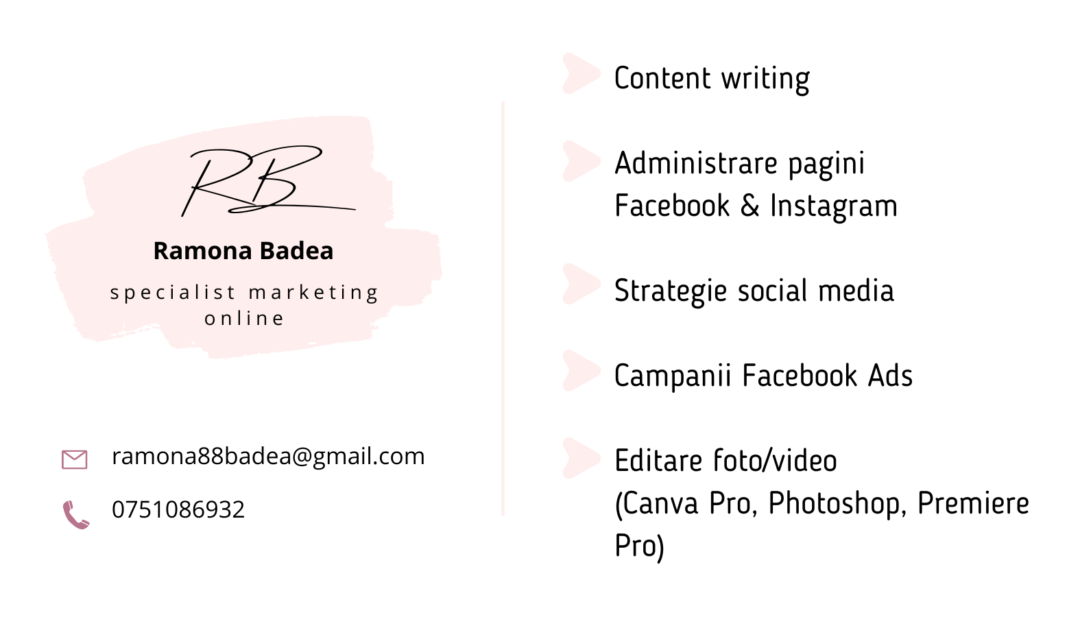 Marketing online Ramona Badea