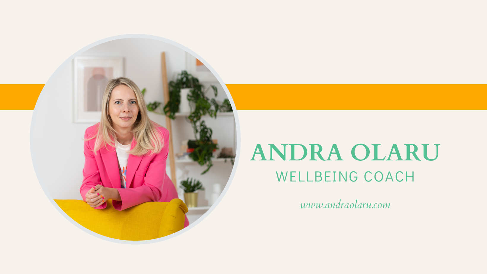 Andra Olaru – Wellbeing Coach