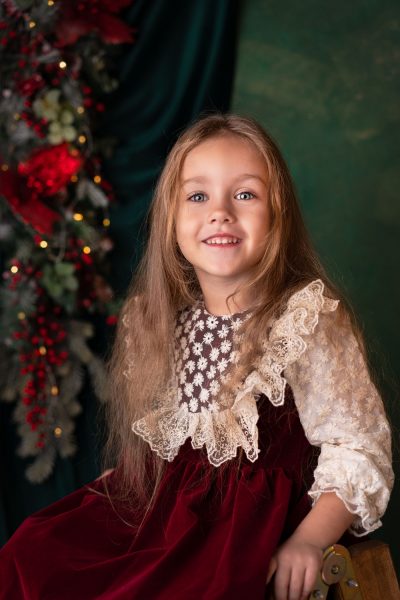 Rochie catifea Frances fete