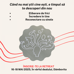Retreat Călătorie în adâncurile subconștientului 6 Retreat 16-18 mai 2025
