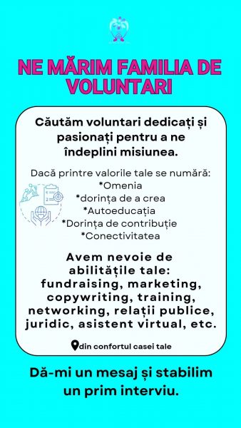 anunt voluntari