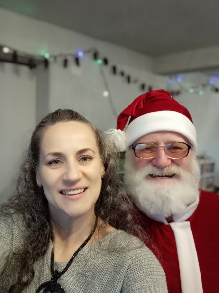 u7039 Poza cu Mos Craciun