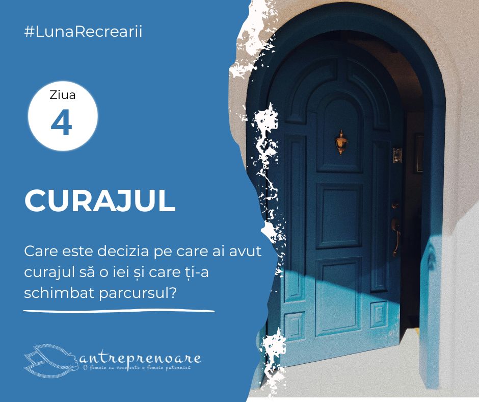 Pauza care ne pune din nou în mișcare: ce am învățat despre recreere și re-creare din 20 de zile de conversații cu antreprenoare 6 Decizii curajoase care au schimbat afacerile unor antreprenoare