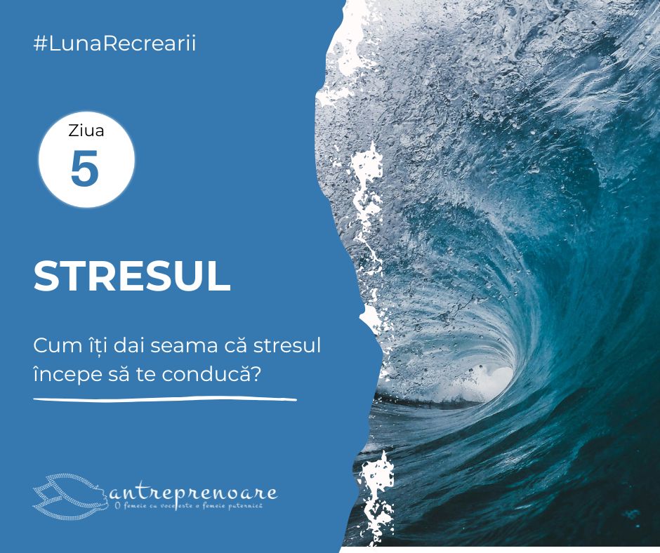 Pauza care ne pune din nou în mișcare: ce am învățat despre recreere și re-creare din 20 de zile de conversații cu antreprenoare 2 Primele semne de stres observate de femeile antreprenor