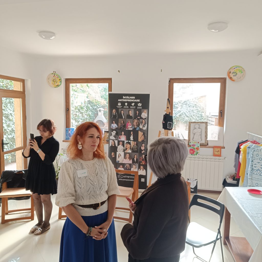Întâlnire de networking a Antreprenoare la București. Afaceri de suflet și spiridușii lor 3 IMG 20260929 101009