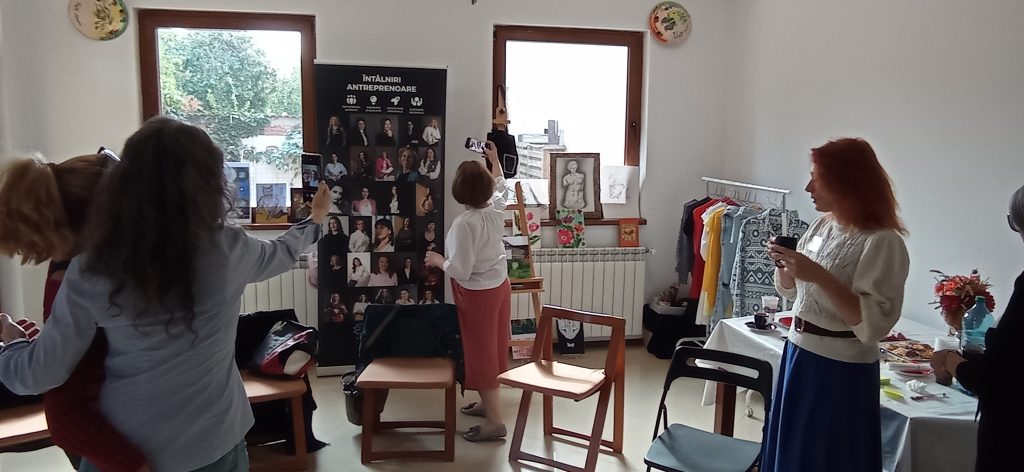 Întâlnire de networking a Antreprenoare la București. Afaceri de suflet și spiridușii lor 19 IMG 20260929 102538