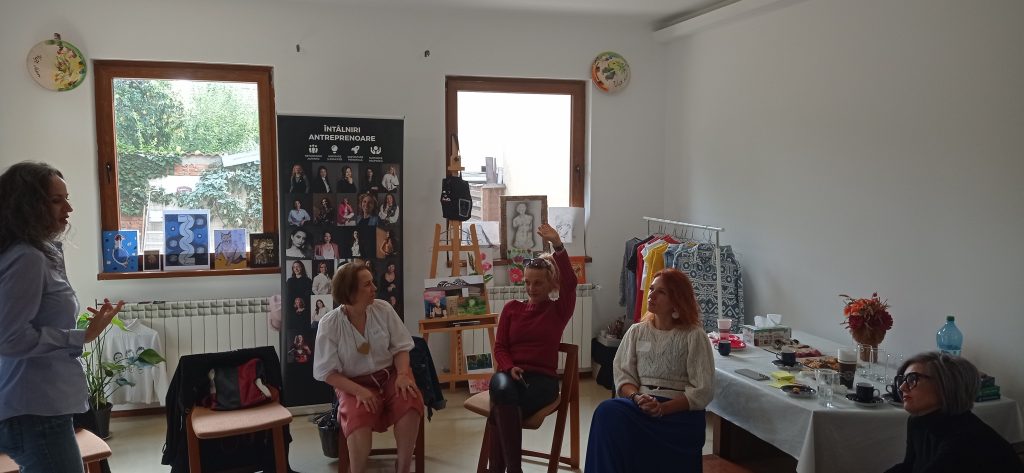 Întâlnire de networking a Antreprenoare la București. Afaceri de suflet și spiridușii lor 23 IMG 20260929 112445