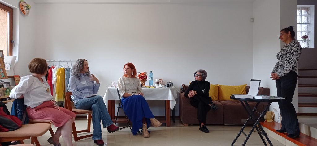 Întâlnire de networking a Antreprenoare la București. Afaceri de suflet și spiridușii lor 22 IMG 20260929 113845